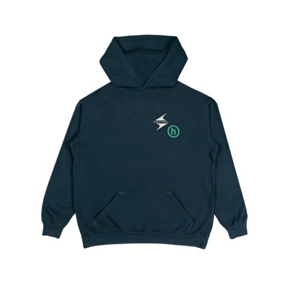 Hidden New York x Star Trak Landing Black Hoodie Size Large - Picture 2 of 13